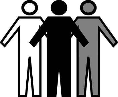 Gender Symbols Black Background PNG
