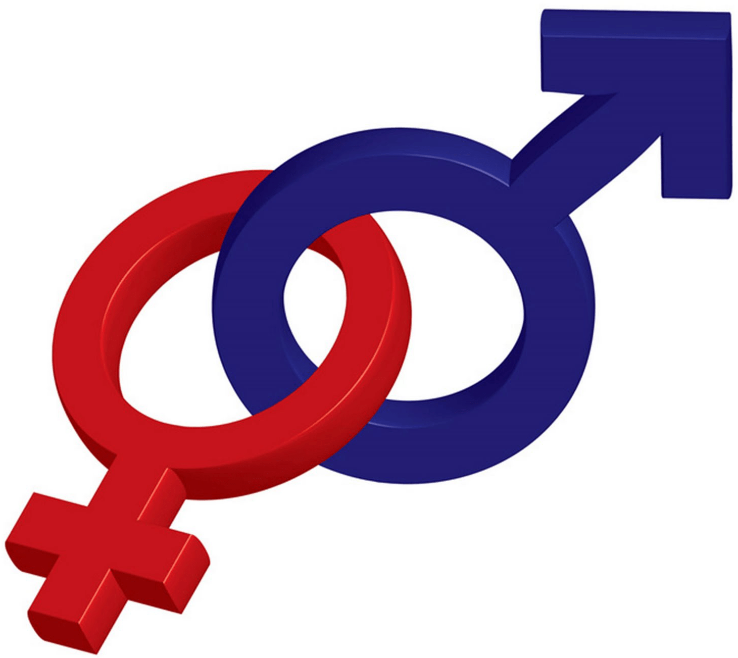 Gender Symbols Interlocked PNG