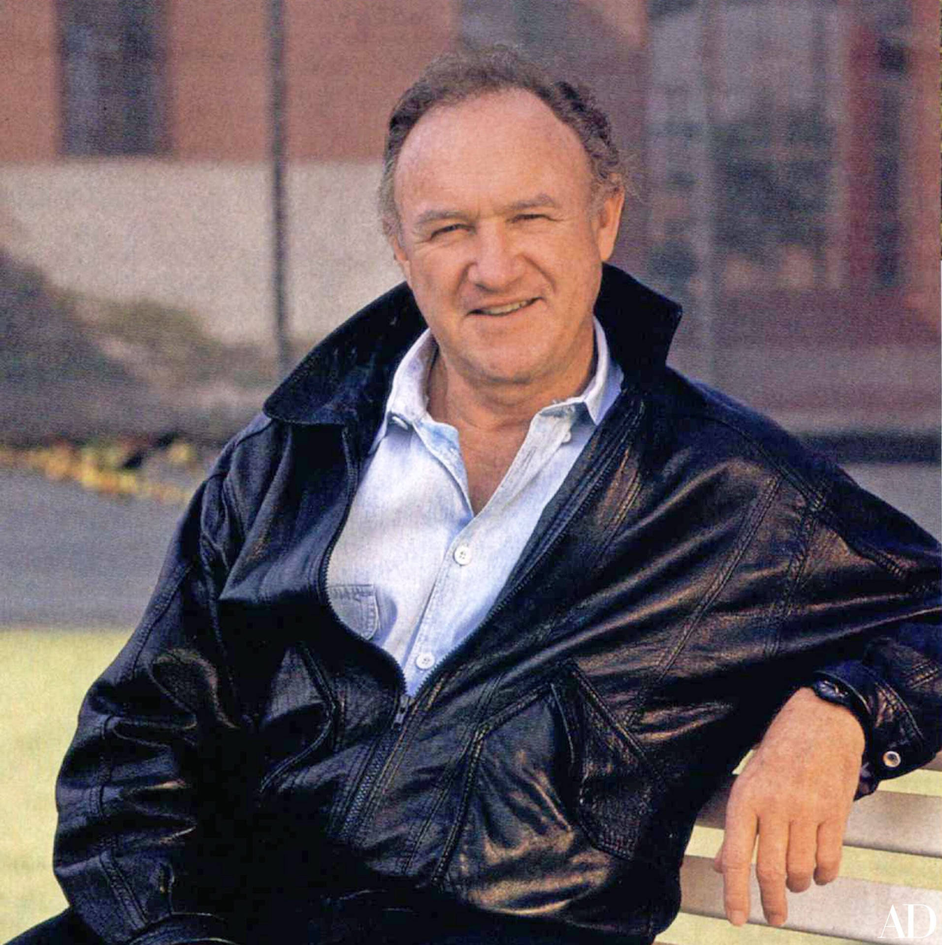 Gene Hackman With Leather Wallpaper