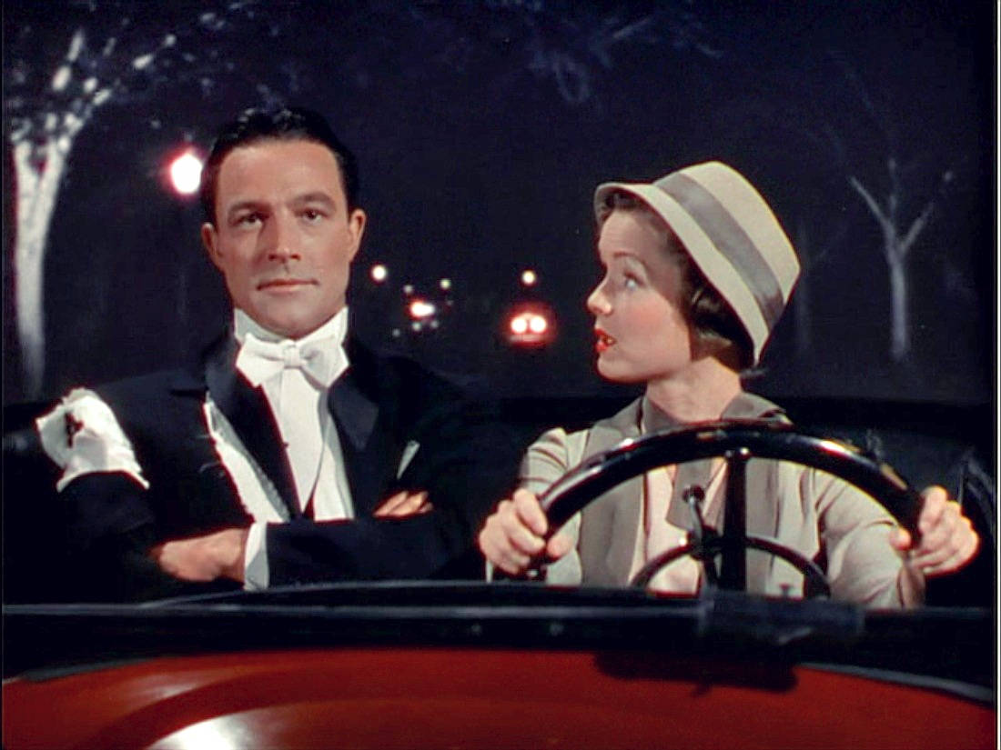 Gene Kelly  With A Woman Wallpaper