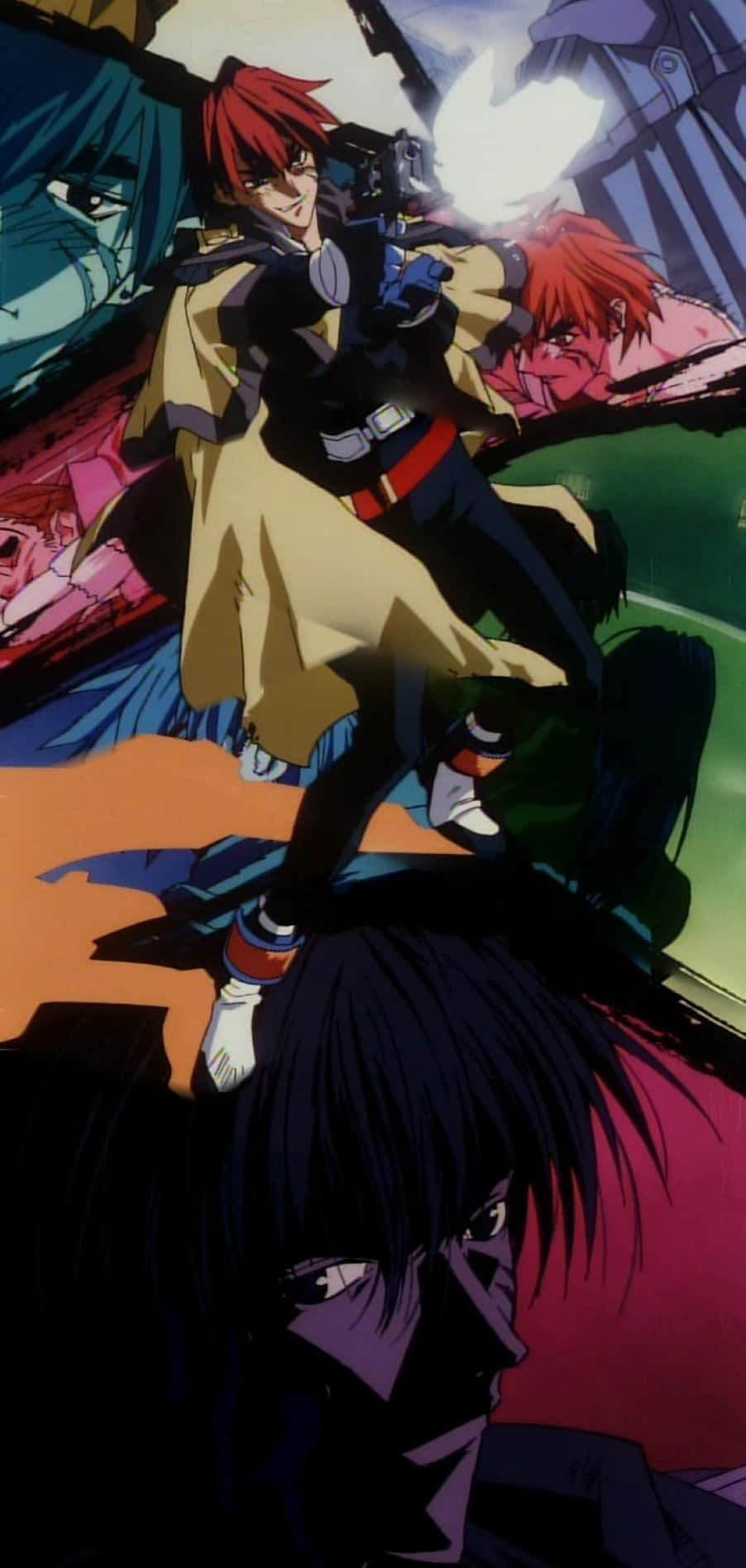 Gene Starwind, The Outlaw Star, In Action Wallpaper