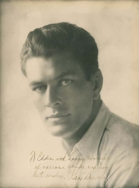 Gene Tunney's Photo And His Words Wallpaper