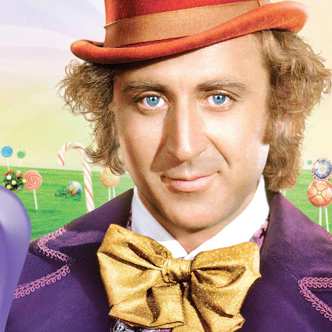 Genewilder Come Willy Wonka Nel Leggendario Film. Sfondo