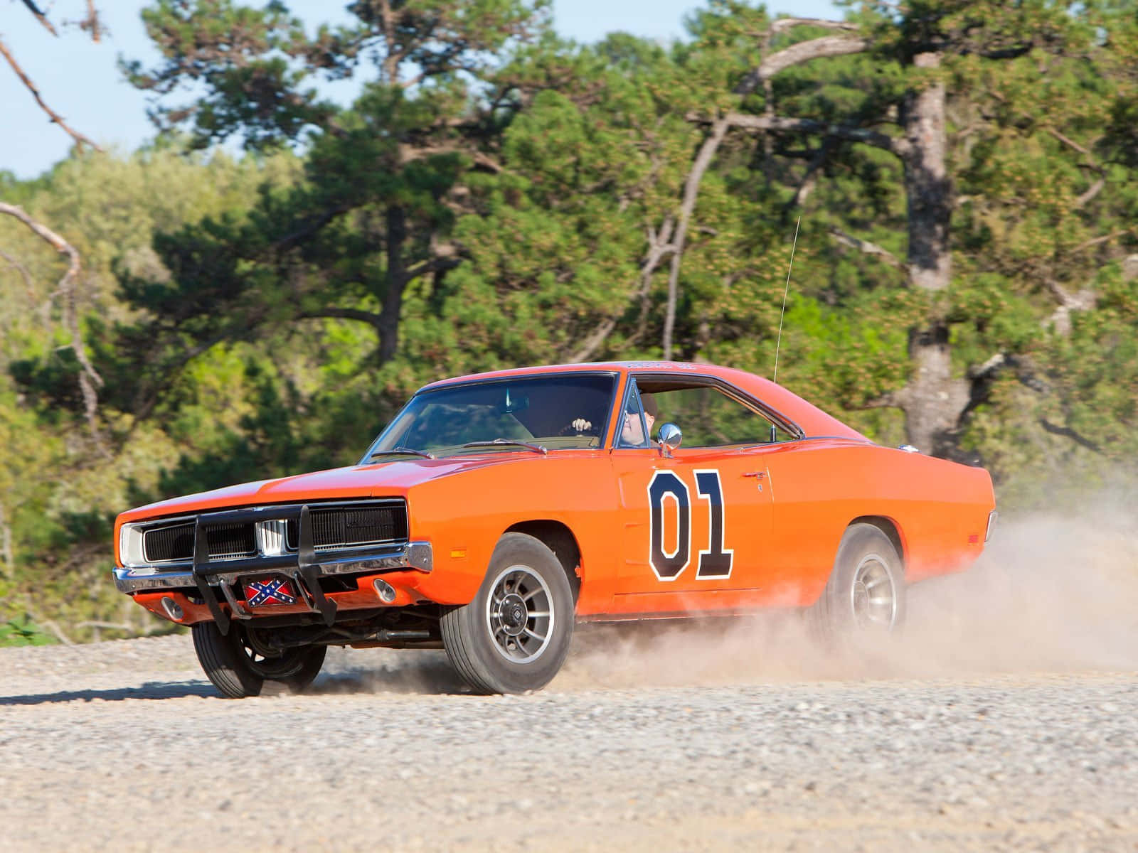 The Iconic General Lee 1969 Charger Wallpaper