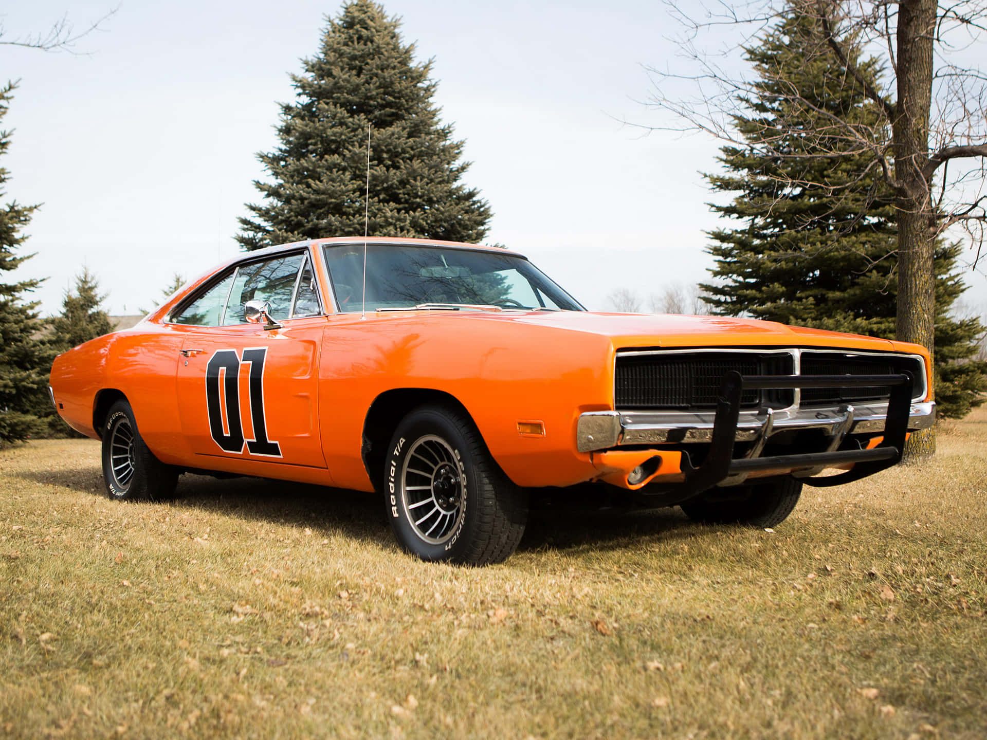 The Iconic 1969 Dodge Charger from "The Dukes of Hazard" Wallpaper