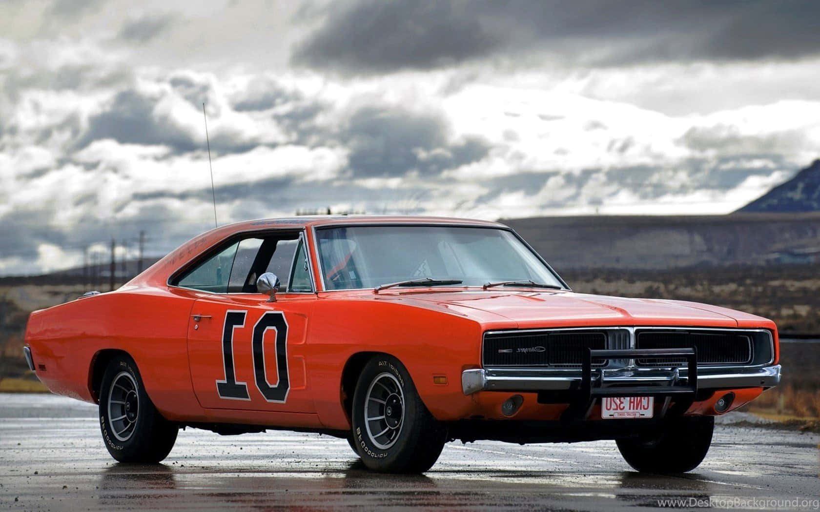 The iconic 1969 Dodge Charger General Lee Wallpaper