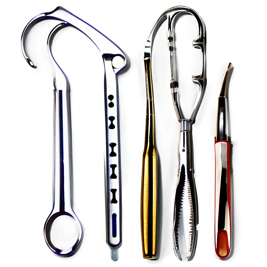General Surgery Instruments Png 06252024 PNG