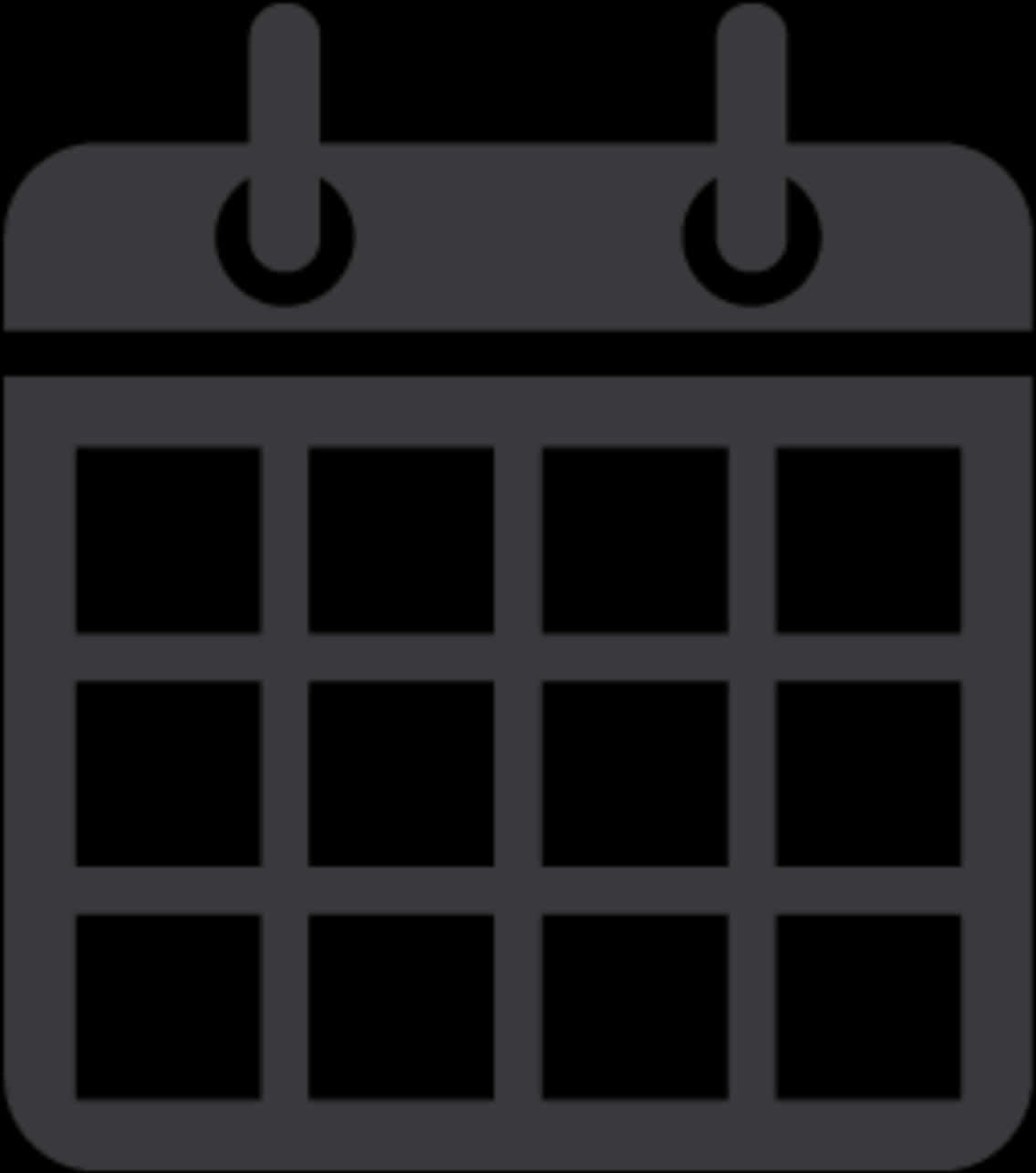 Generic Calendar Icon PNG