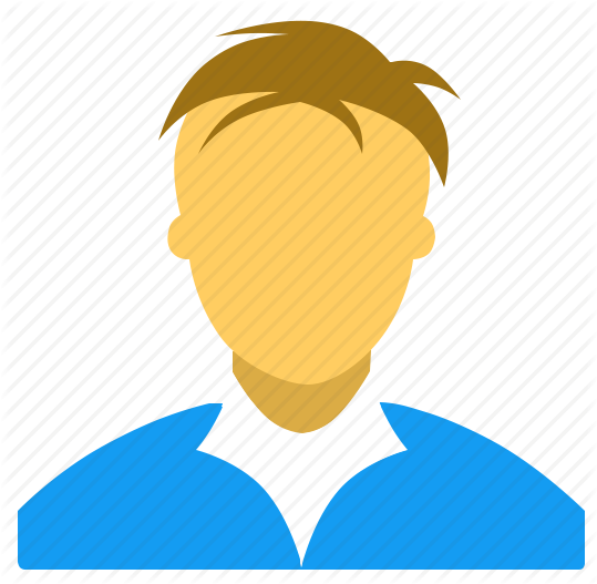 Generic Male Avatar Icon PNG