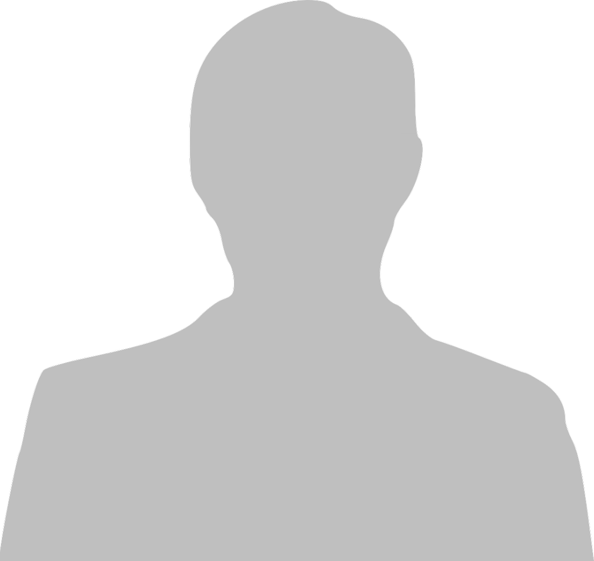 Generic Man Silhouette Profile PNG