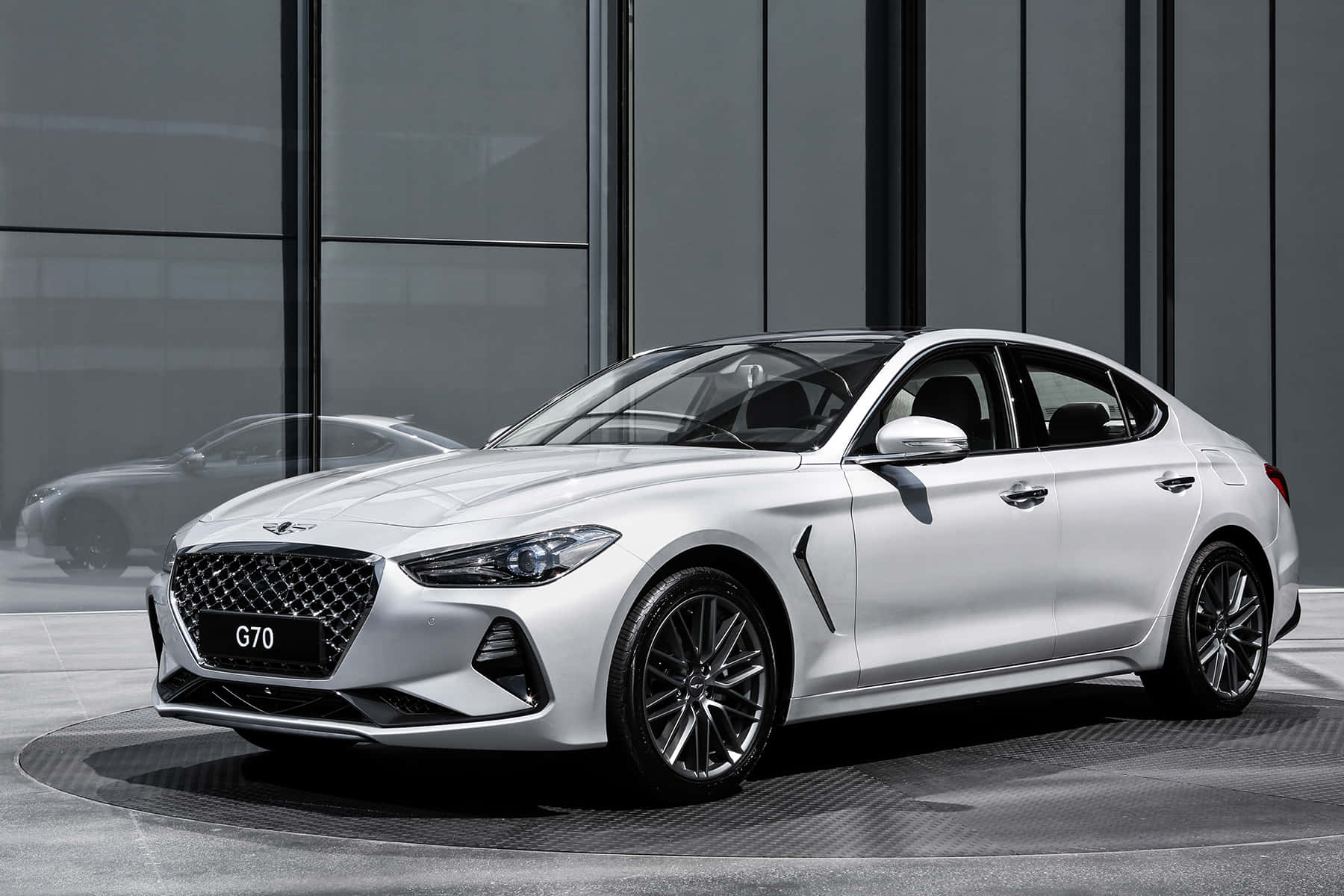 Stunning Genesis G70 En Mouvement Fond d'écran