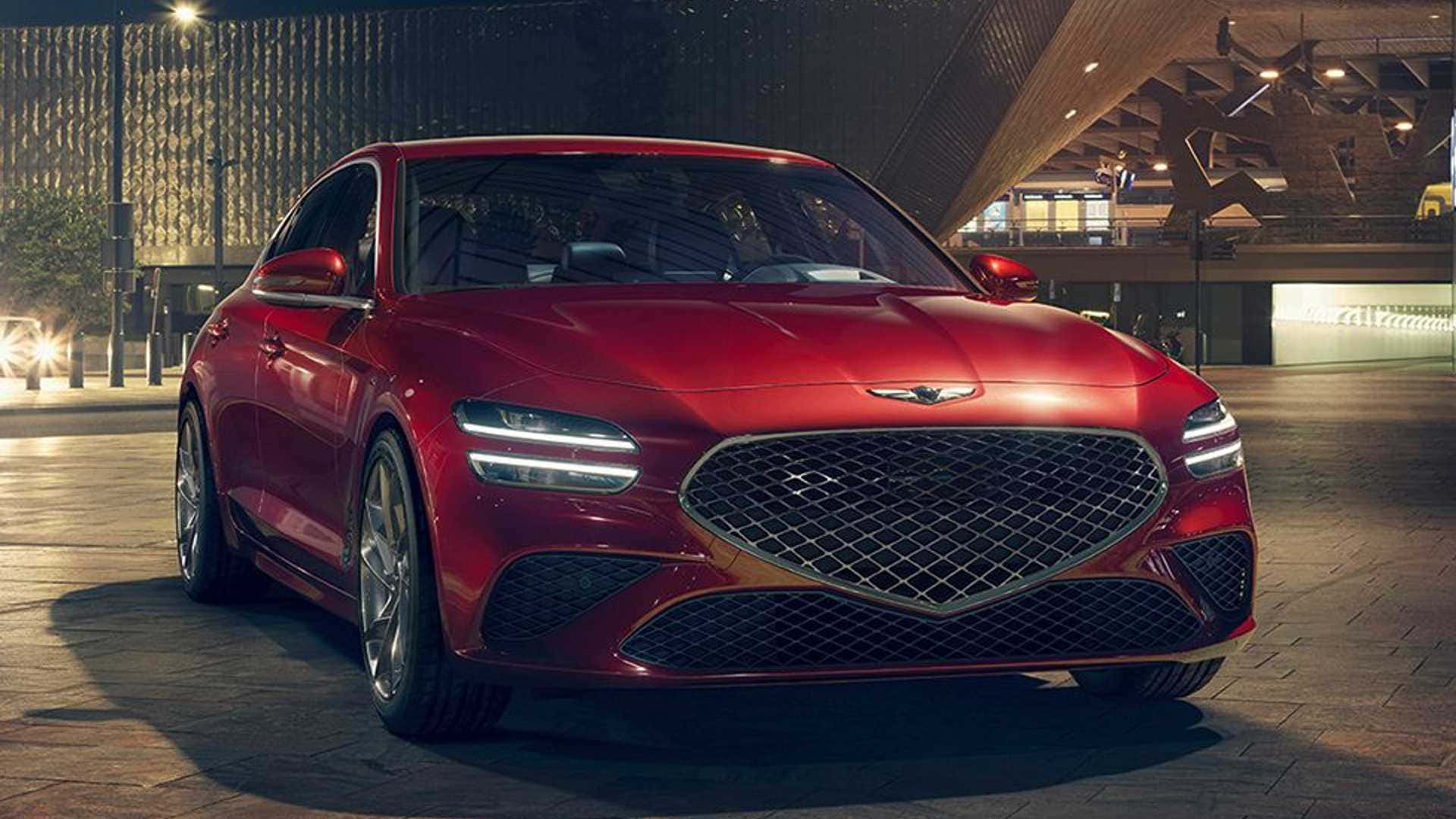 Genesis G70 in Sleek Design Wallpaper