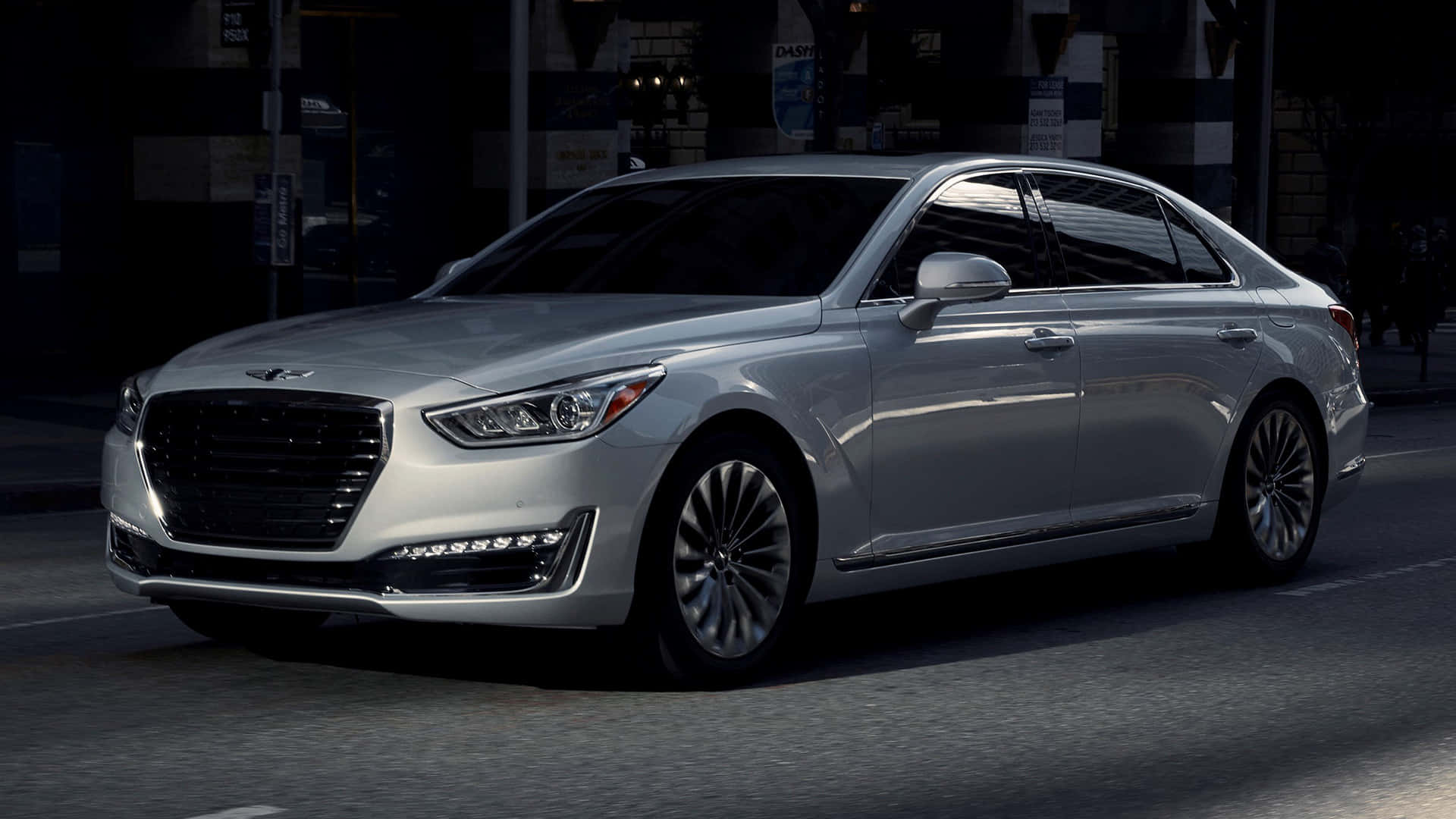 Stunning Genesis G90 in Full Glory Wallpaper