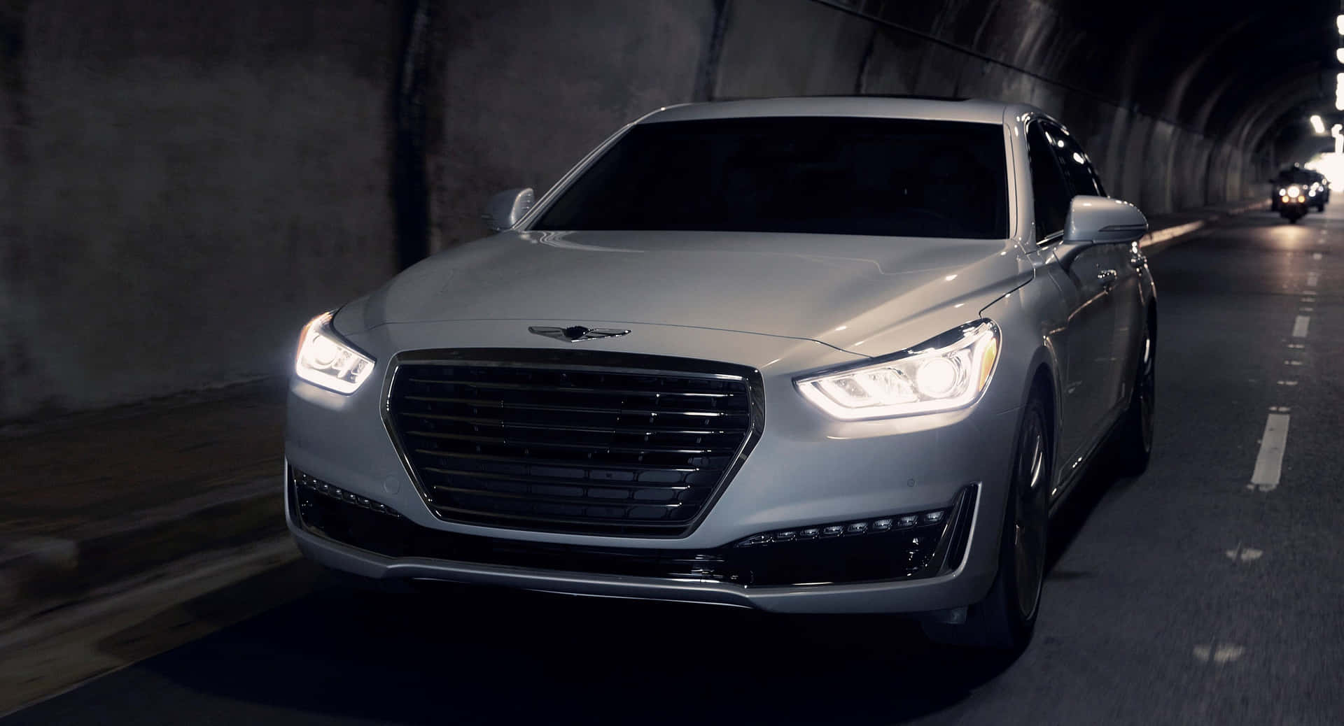 Luxury On Wheels: The Genesis G90 Sedan Wallpaper