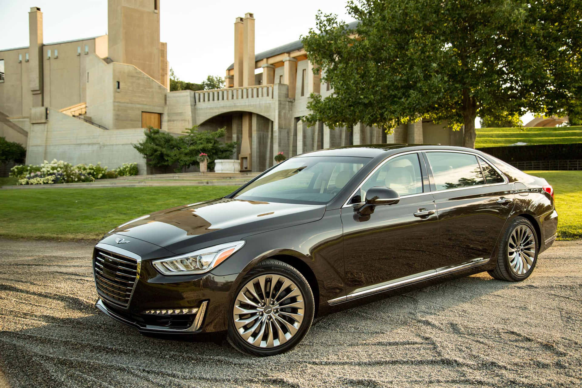 Luxury Redefined - Experience the Genesis G90 Wallpaper