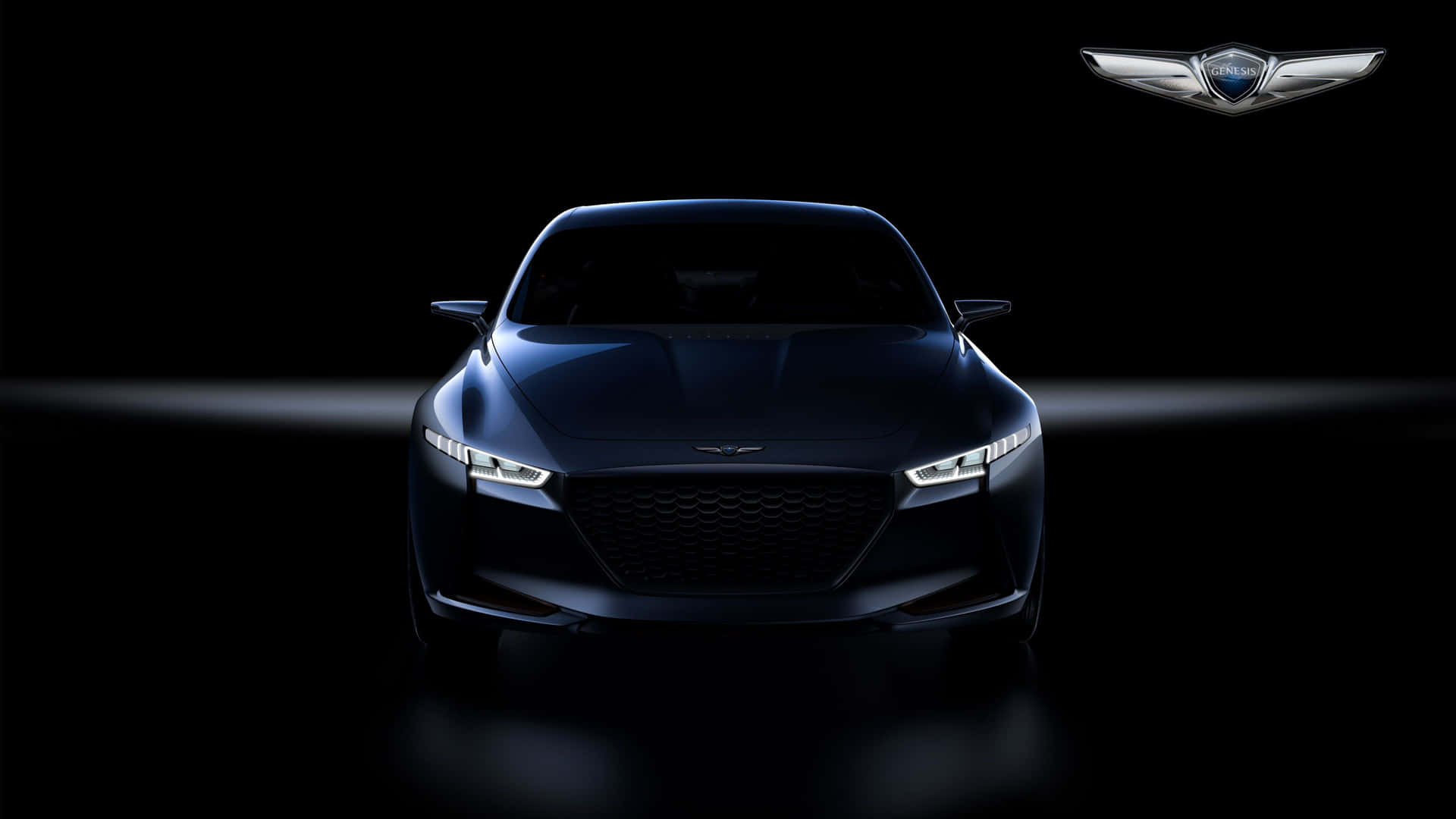 Sleek and Sophisticated Genesis G90 Luxury Sedan Wallpaper