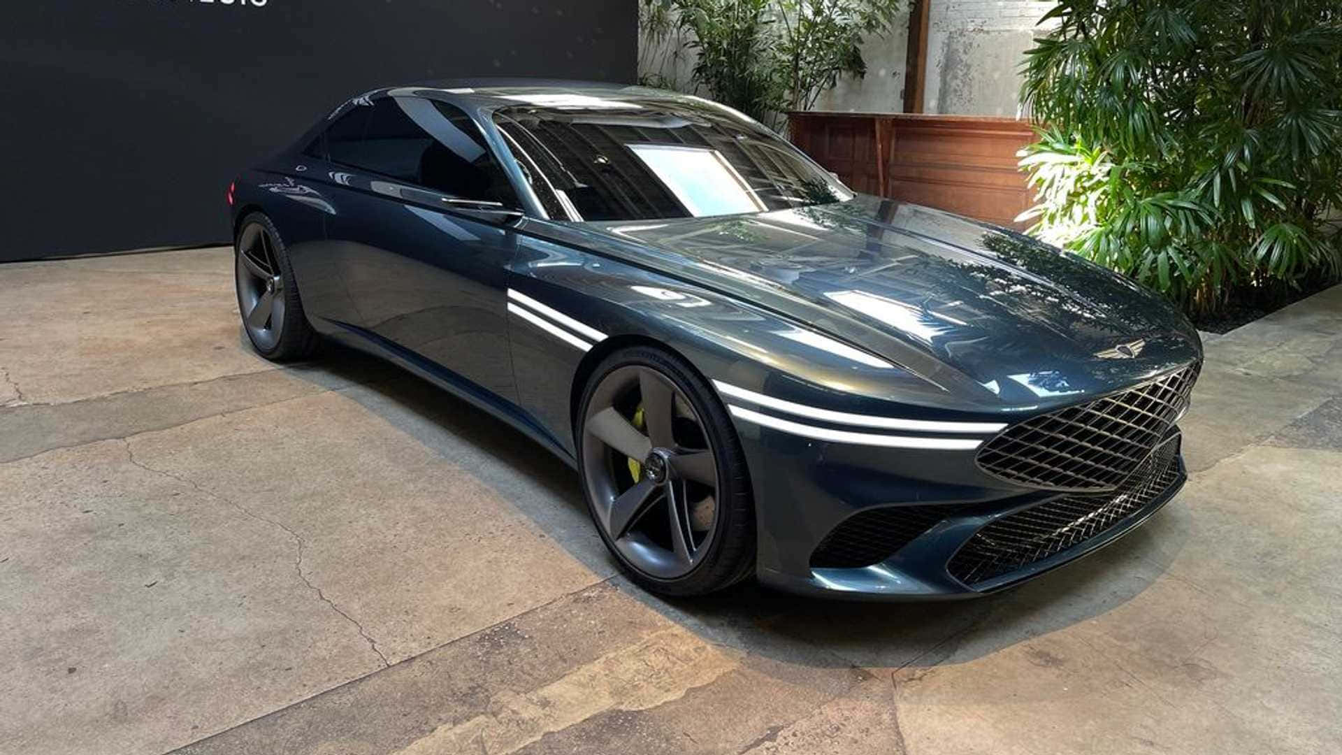 Sleek and Stylish Genesis X Concept Exterior Wallpaper