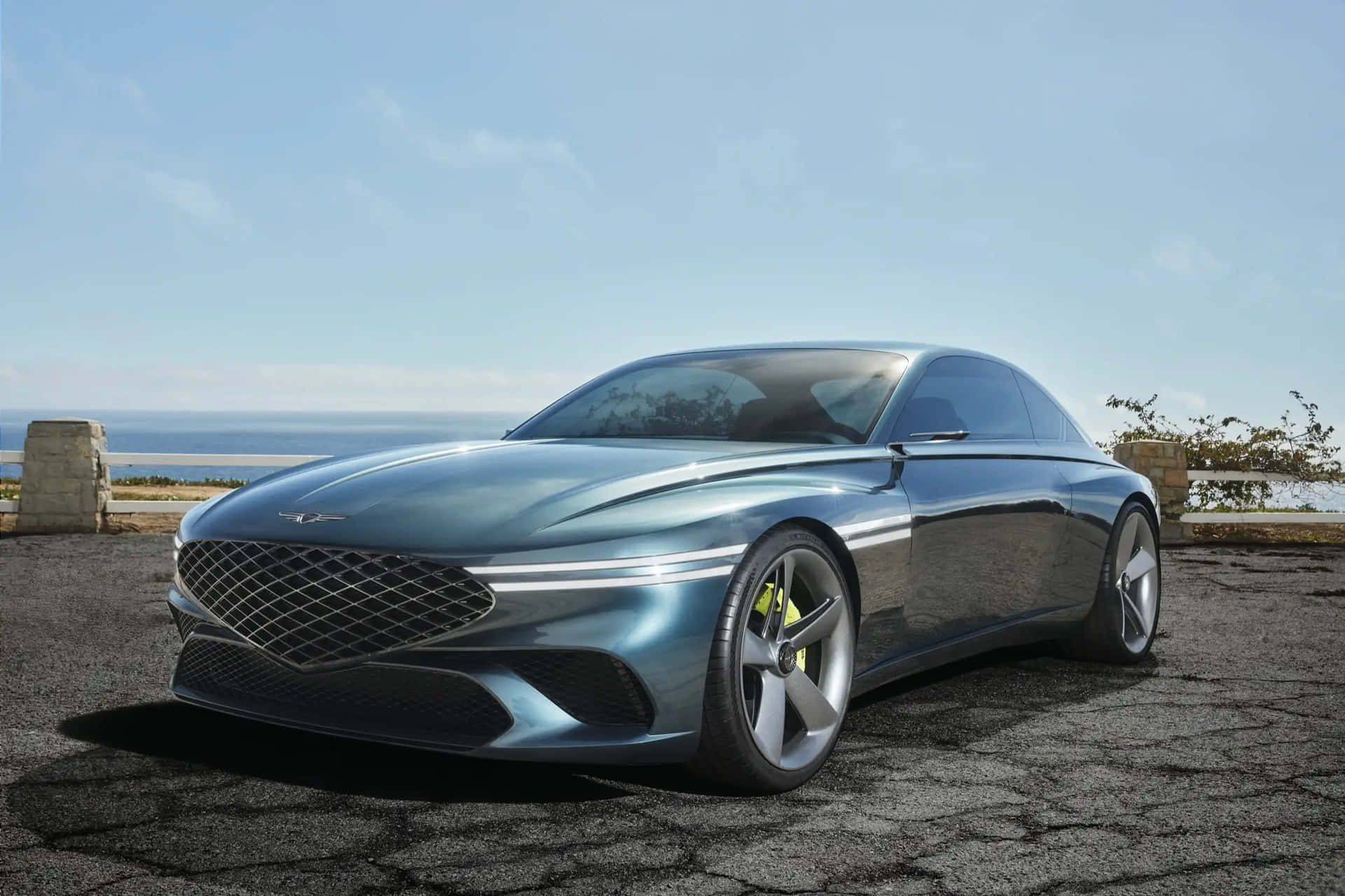 The Sleek and Futuristic Genesis X Concept Wallpaper