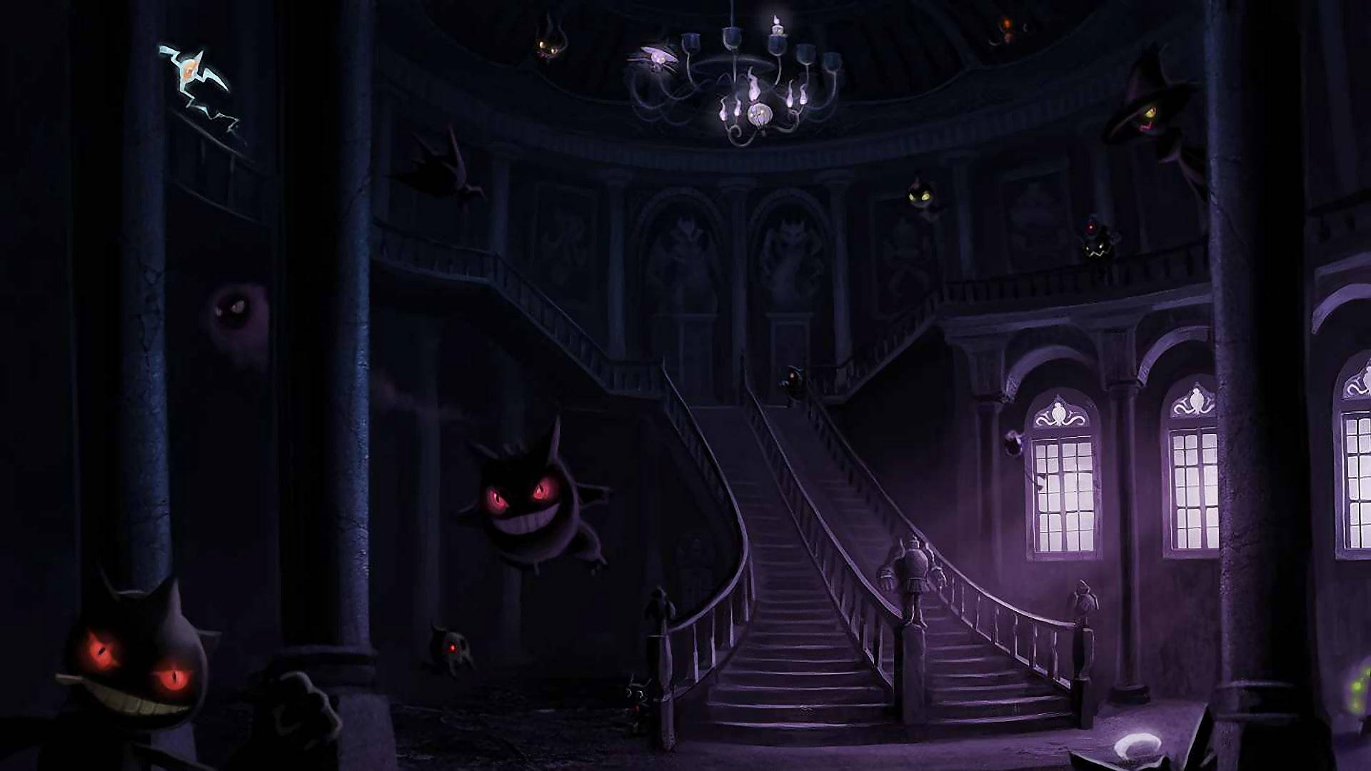 Gengar In Dark Mansion