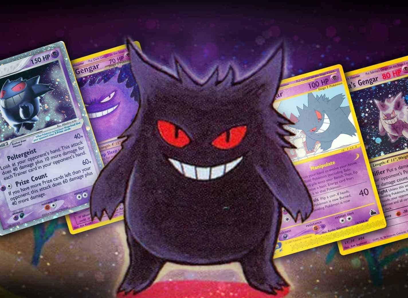 A menacing Gengar from the world of Pokémon!