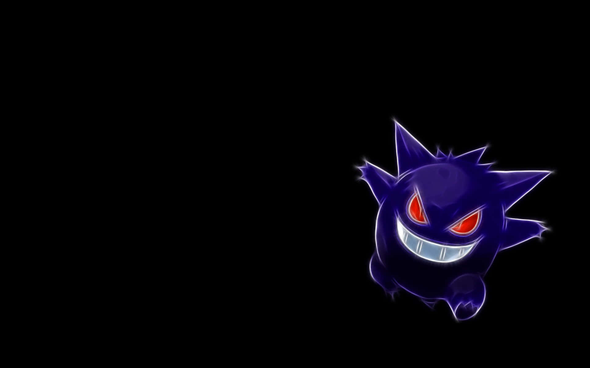 A Gengar appears in a dark alley, ready to challenge its challenger.