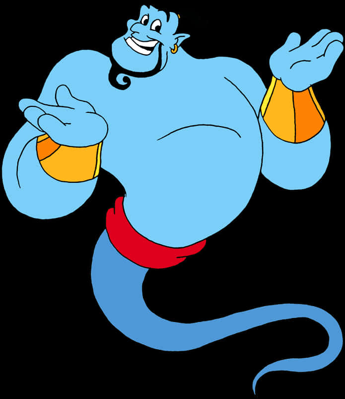 Genie Disney Aladdin PNG