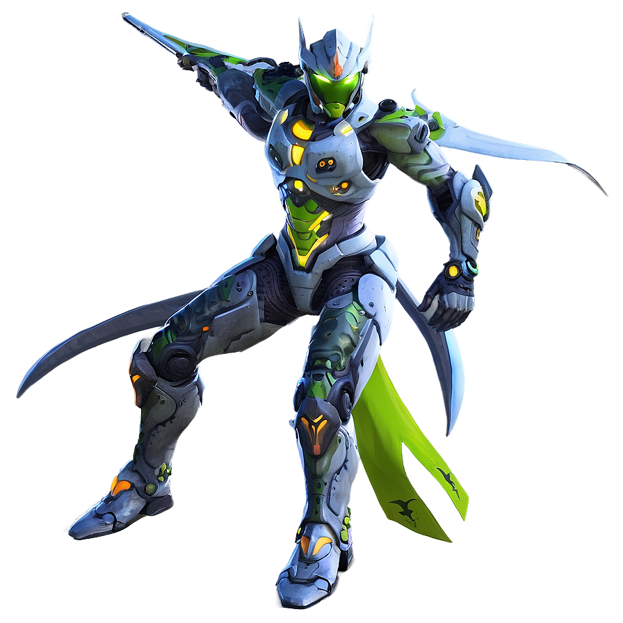 Genji Halloween Skin Png Hwi PNG