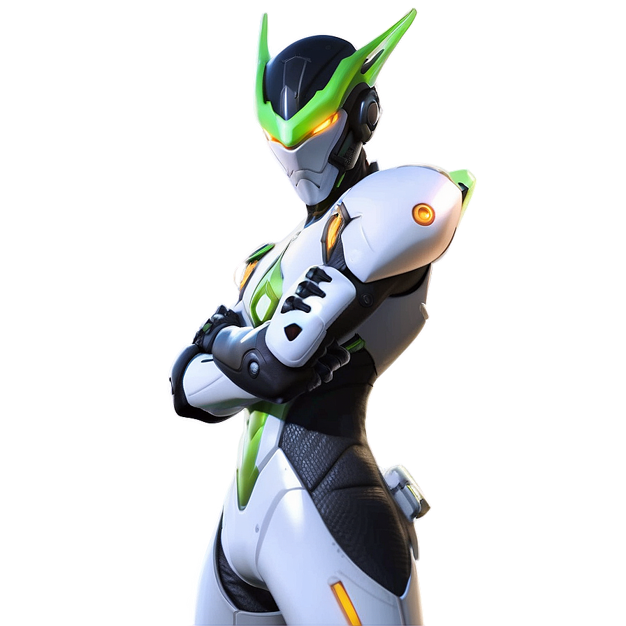 Download Genji Overwatch Character Png Odb27 | Wallpapers.com