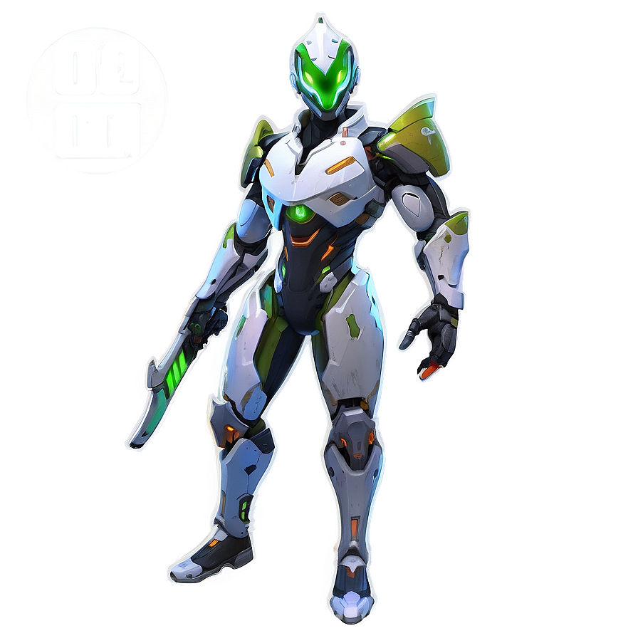 Download Genji Overwatch Concept Art Png 44 | Wallpapers.com