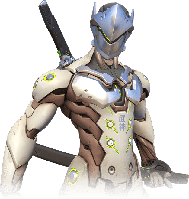 Genji Overwatch Cybernetic Ninja PNG