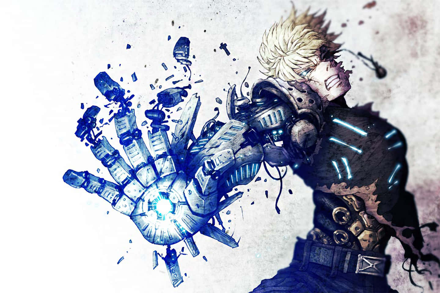 Genos - The Powerful Cyborg Hero Wallpaper