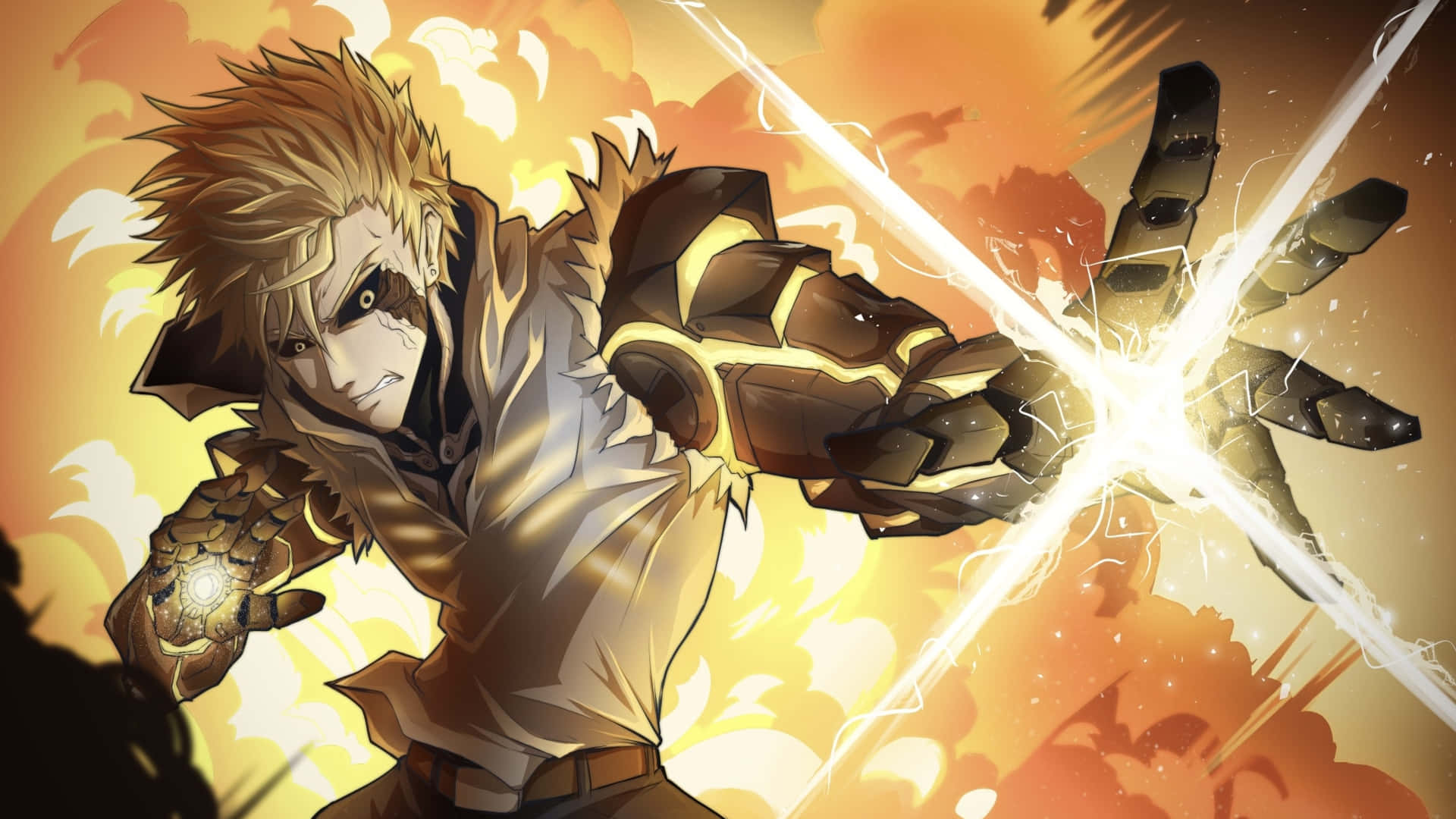 160 Genos OnePunch Man HD Wallpapers and Backgrounds
