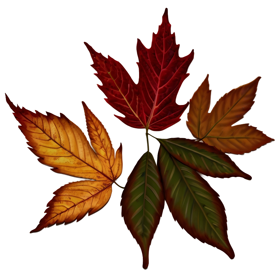 Gentle Fall Of Leaves Png Mik53 PNG