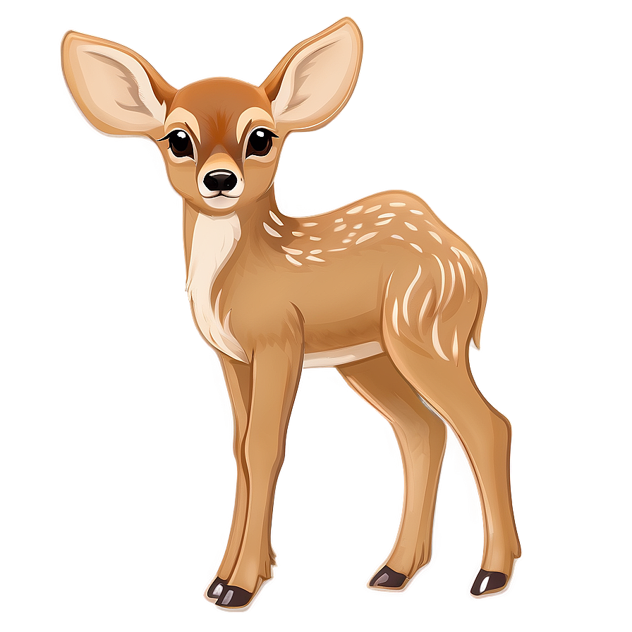 Download Gentle Fawn Drawing Png 06242024 | Wallpapers.com