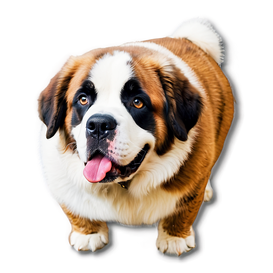 Gentle Giant Saint Bernard Png Ffv18 PNG