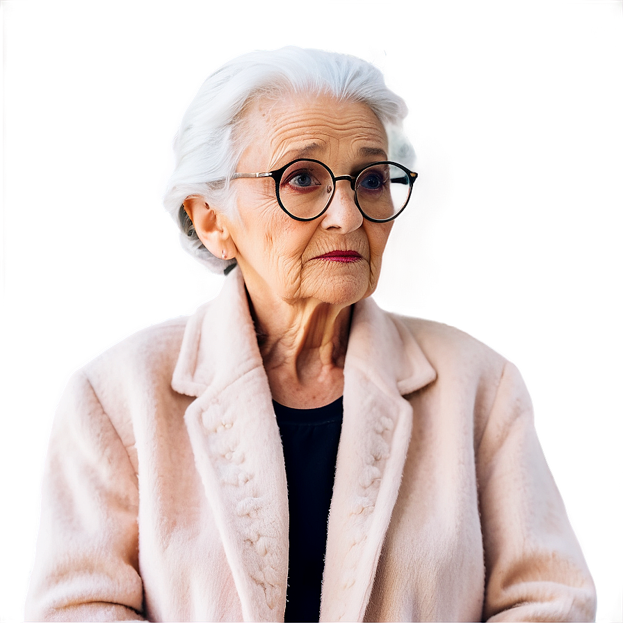 Gentle Old Lady Png 61 PNG