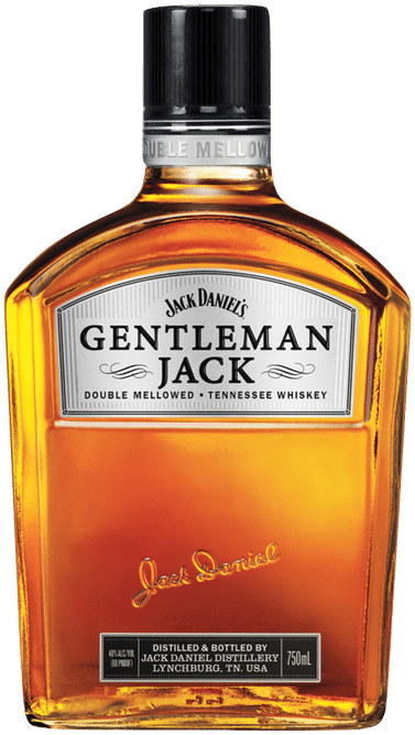 Gentleman Jack Whiskey Bottle PNG