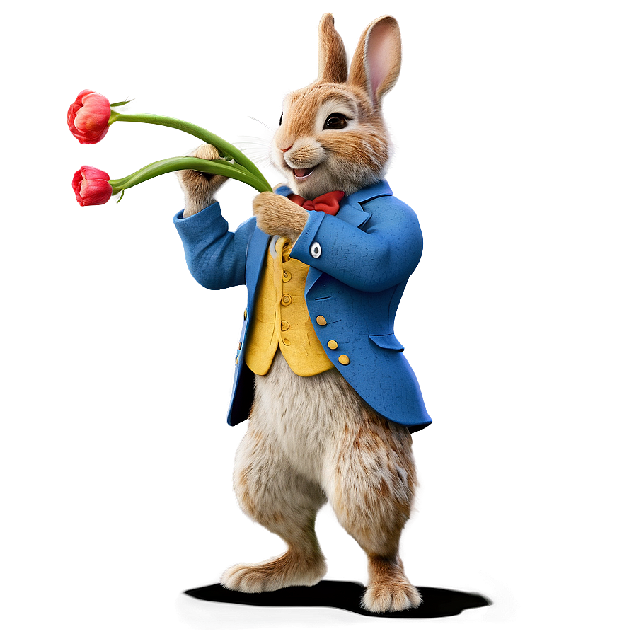 Gentleman Peter Rabbit Png Pio PNG