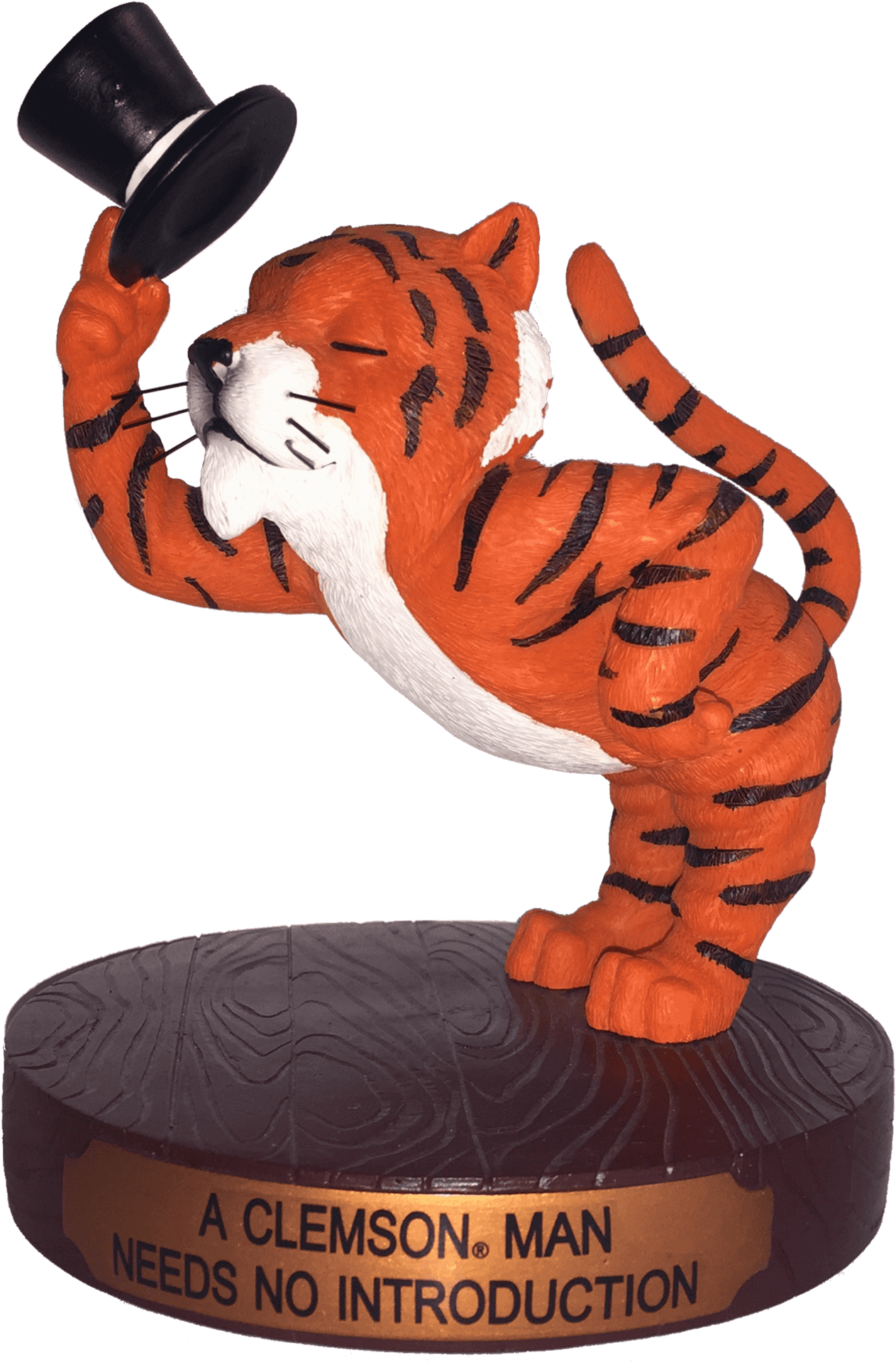 Download Gentleman Tiger Statue Clemson | Wallpapers.com