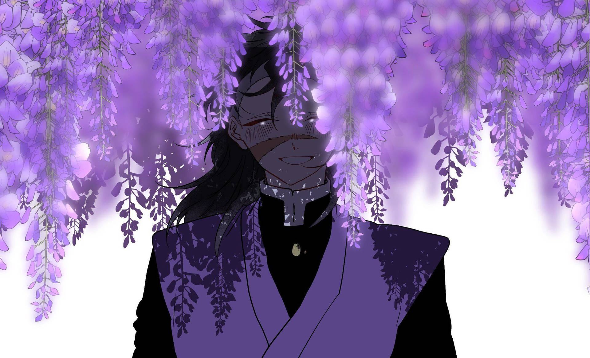 Genya Under Purple Leaves Wallpaper