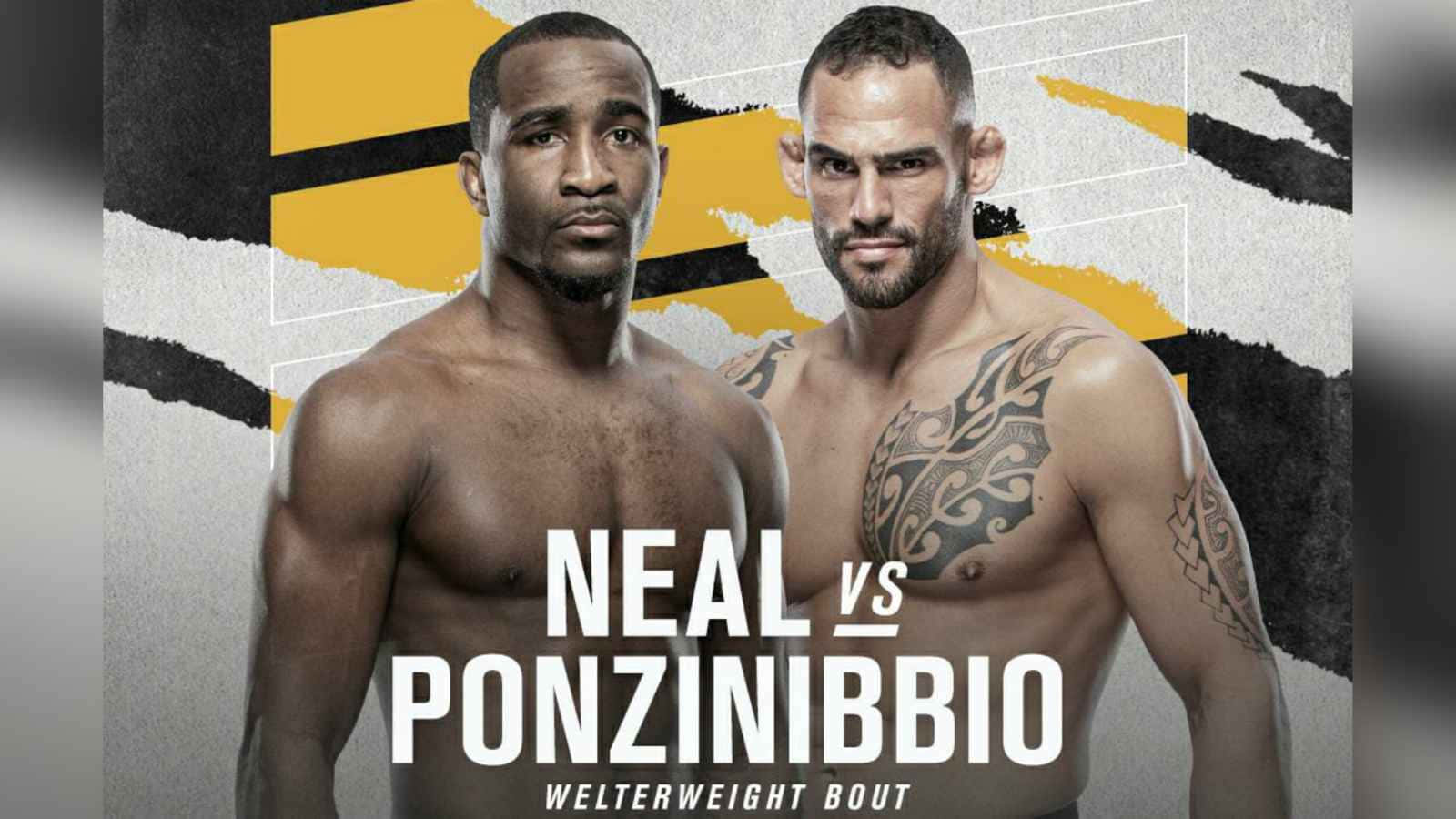 Geoff Nealvs Ponzinibbio U F C Welterweight Bout Wallpaper