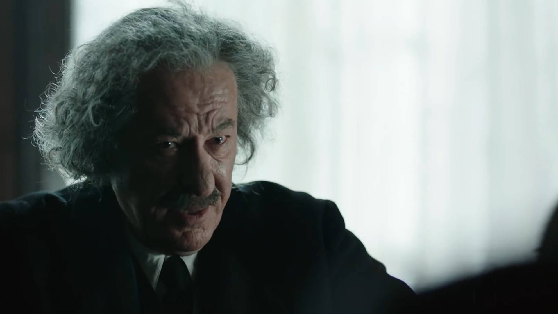 Geoffreyrush Genio Dramma Albert Einstein Sfondo