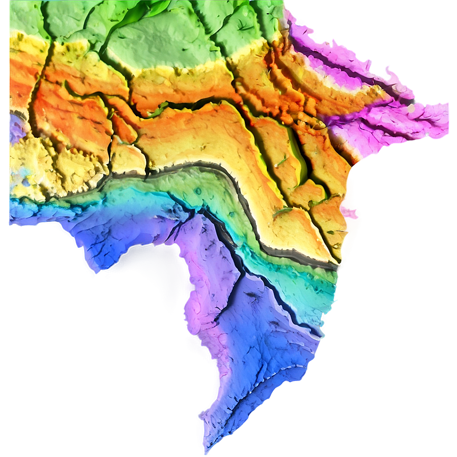 Geological Map Png Dyg25 PNG