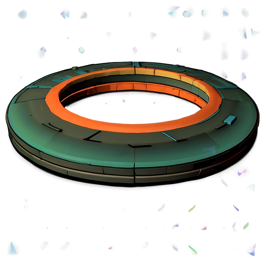 Geometric 3d Circle Shape Png Oqn3 PNG