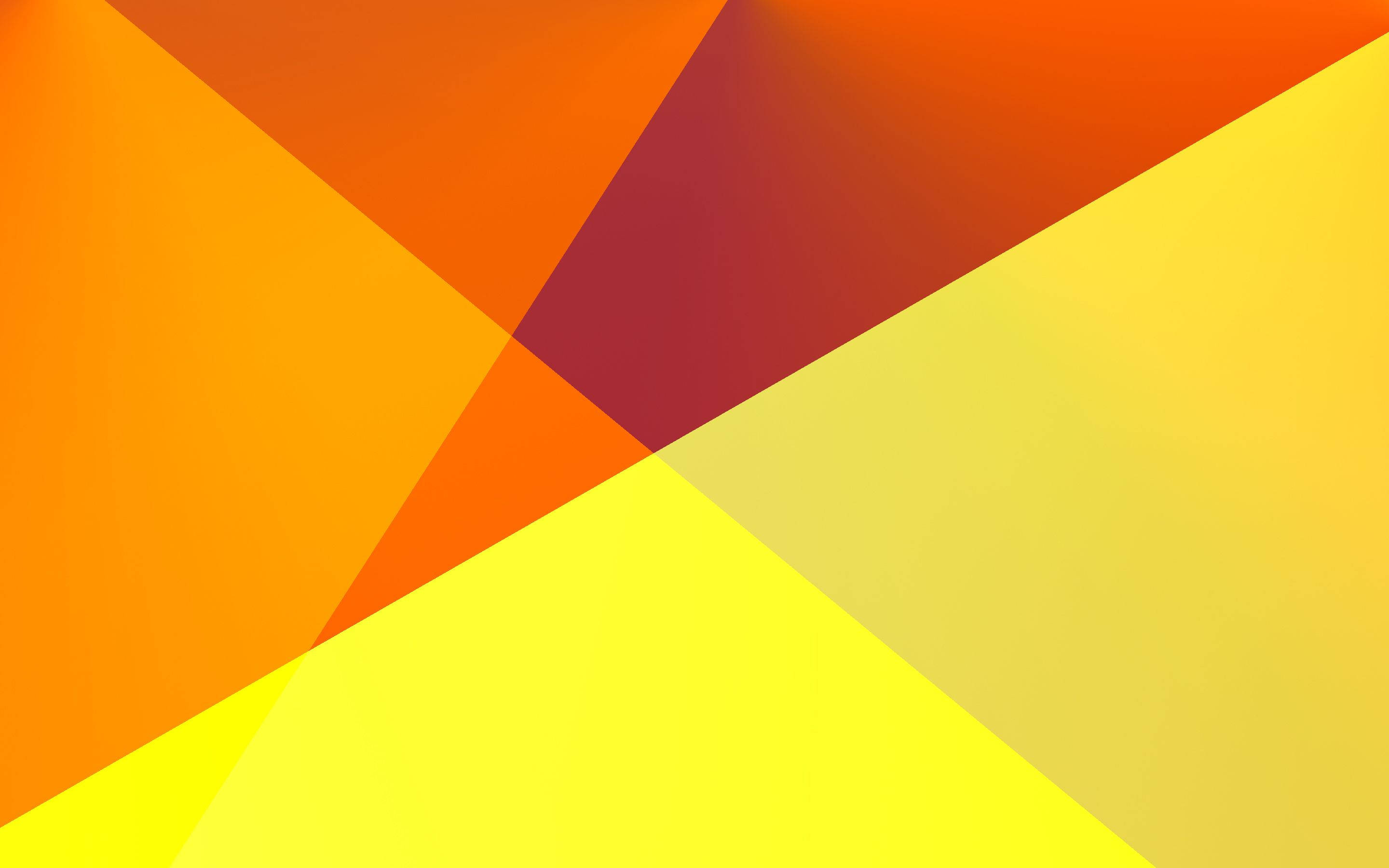 Geometric Abstract Warm Colors Cool Pfp Wallpaper