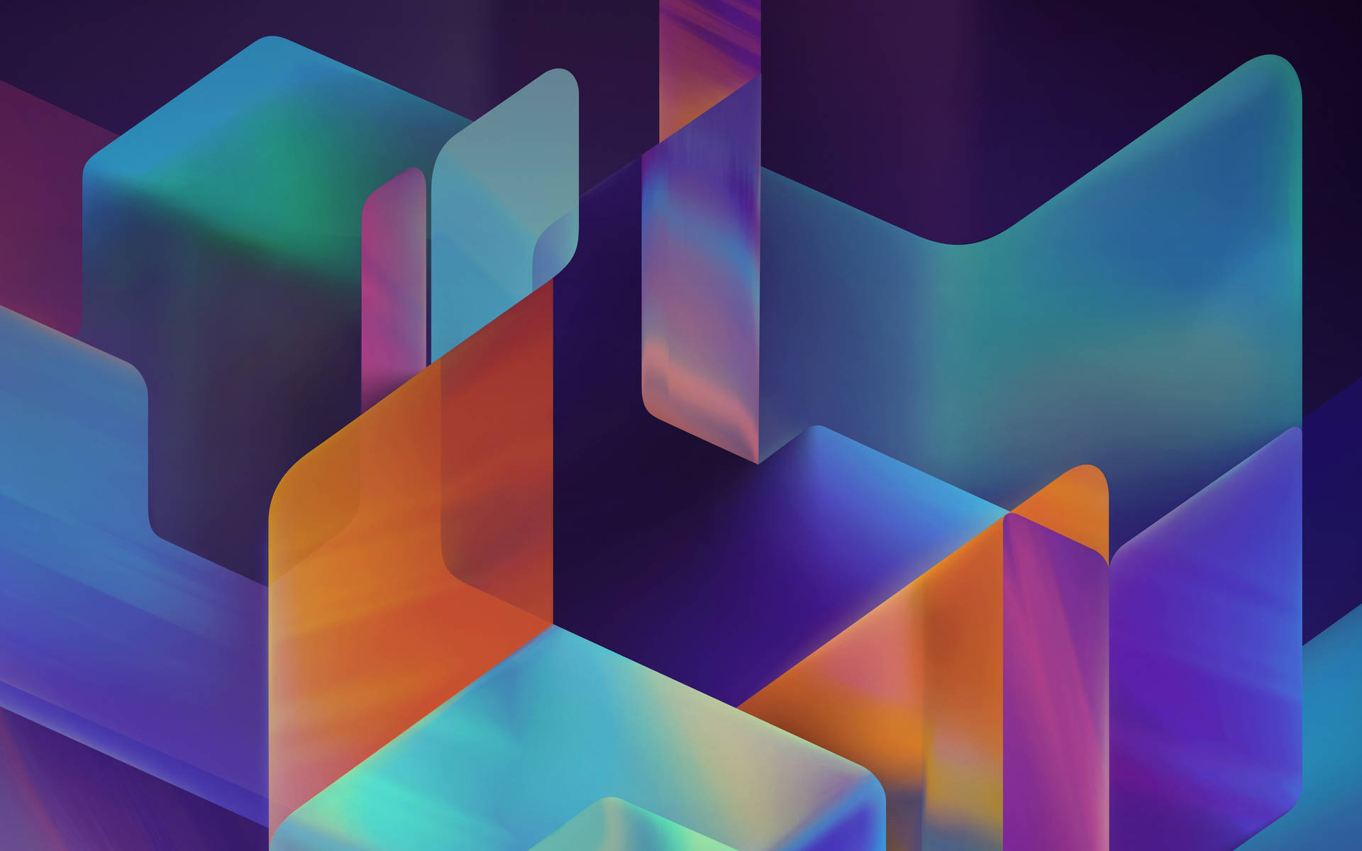 Geometric Android Stock Wallpaper