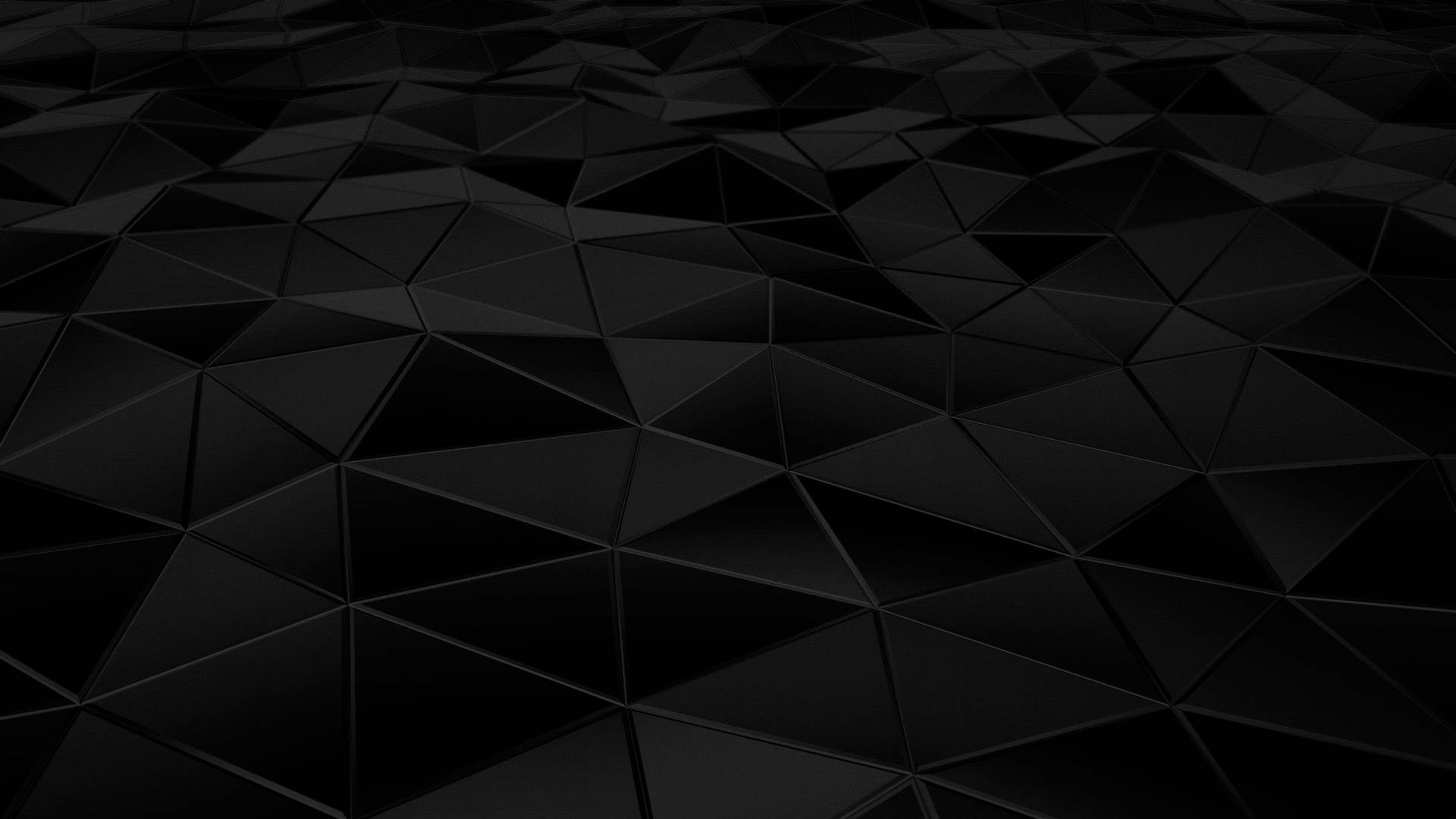 Geometric Black Abstract Picture