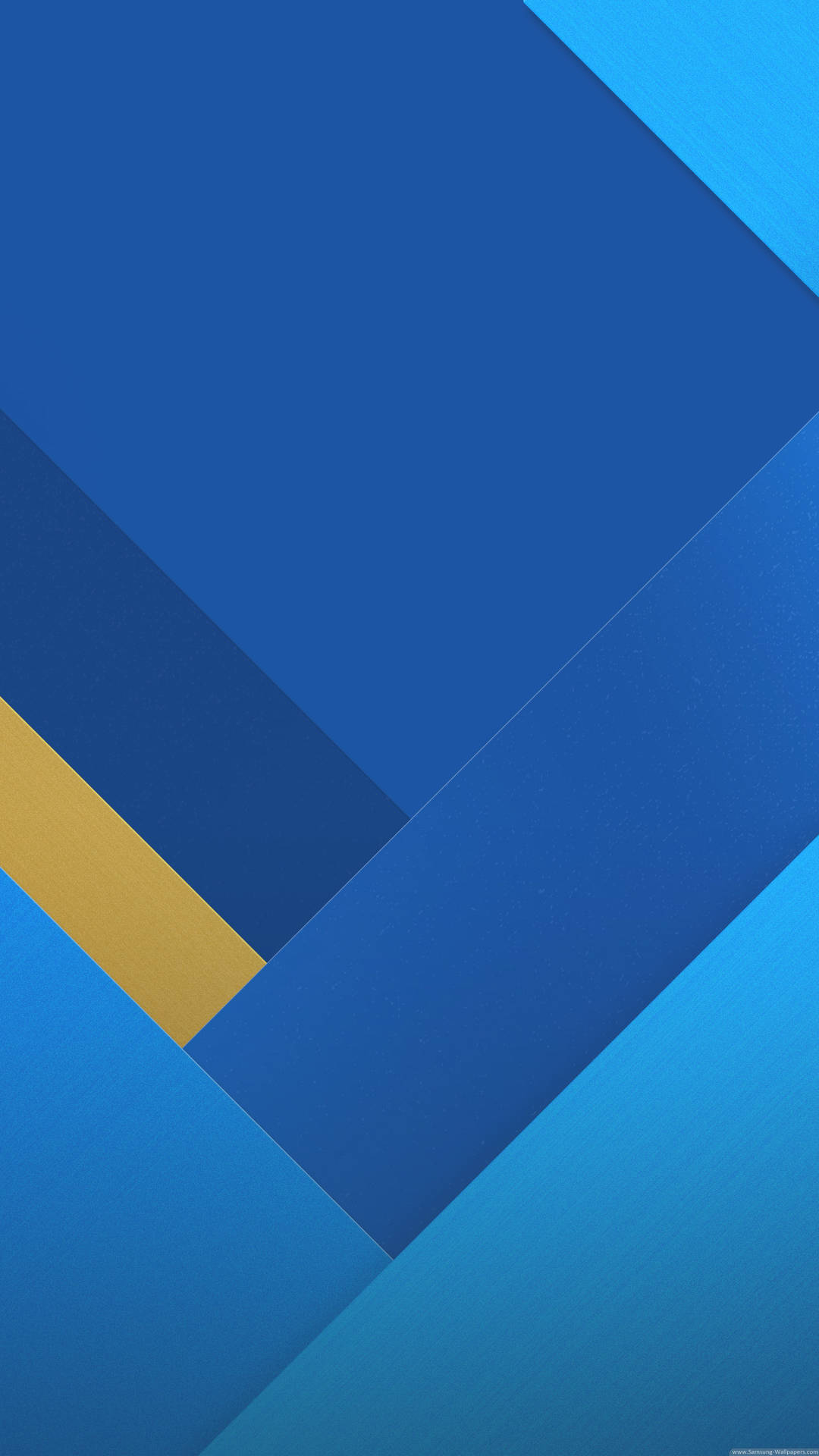 Geometric Blue Samsung Wallpaper