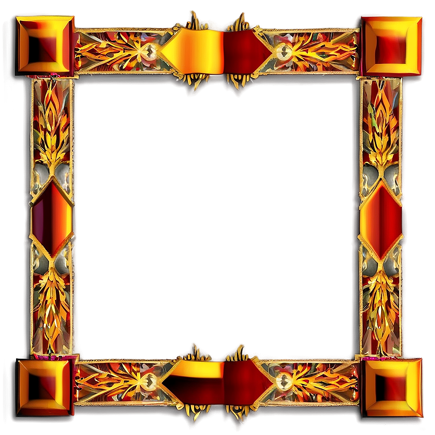 Geometric Certificate Frame Png Yep PNG