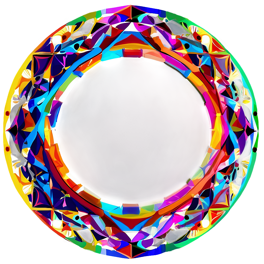 Geometric Circle Art Png 06252024 PNG